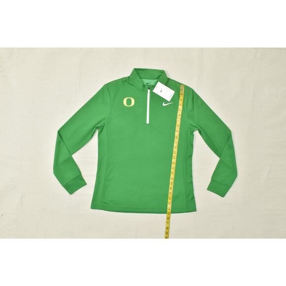 Nike Dri-FIT Oregon Ducks 1/4 Zip Pullover Sweatshirt Women's Regular Size M NEW - Picture 3 of 8